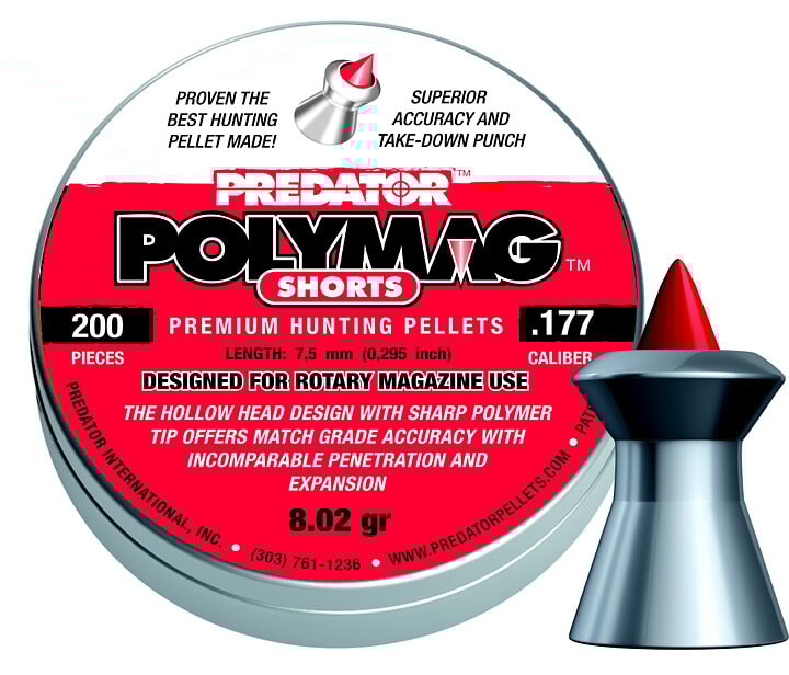 JSB Predator Polymag Shots, 4,50mm - 0,520g