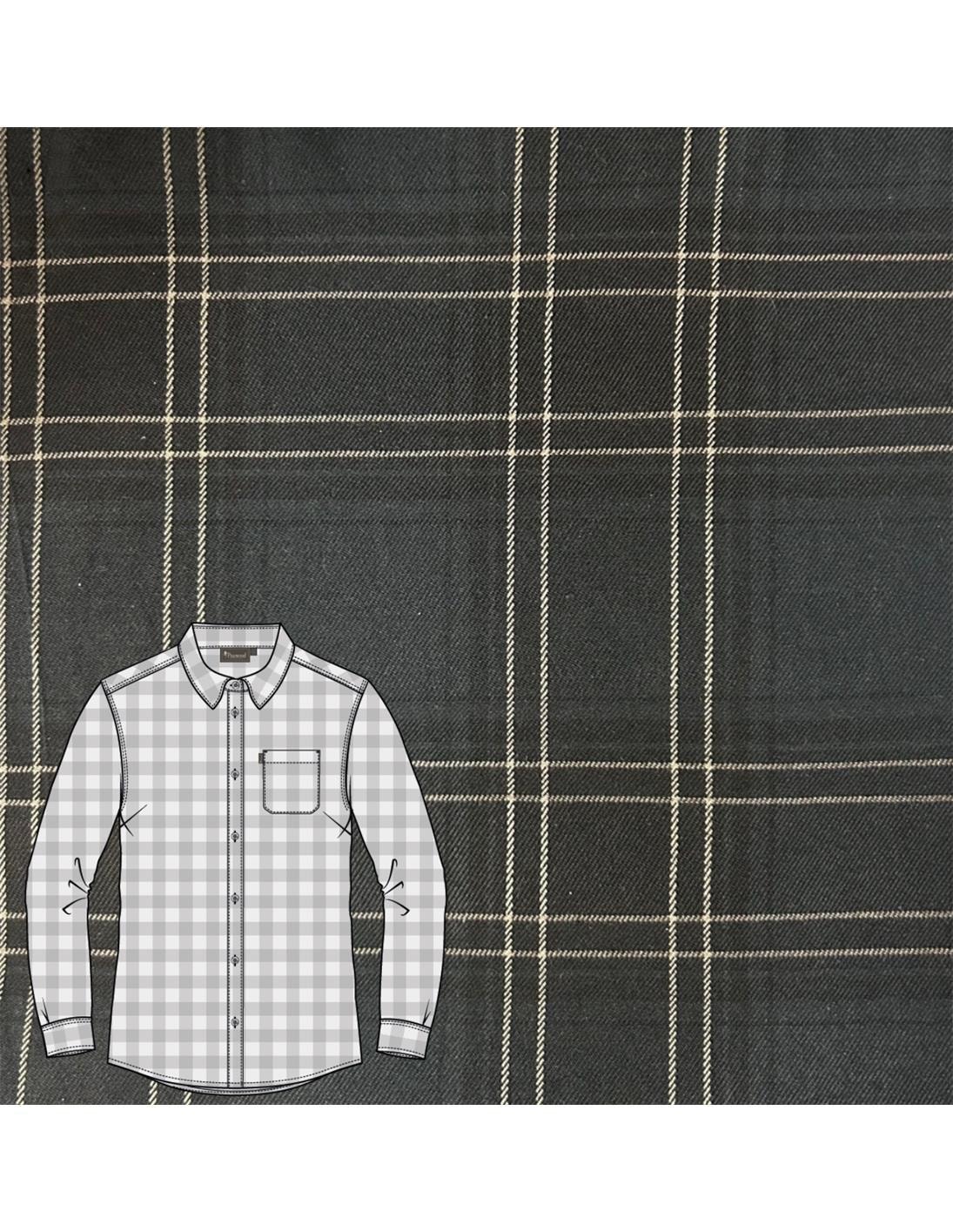 Pinewood Finnveden Forest Flanellskjorta Dam Dark Navy/Black