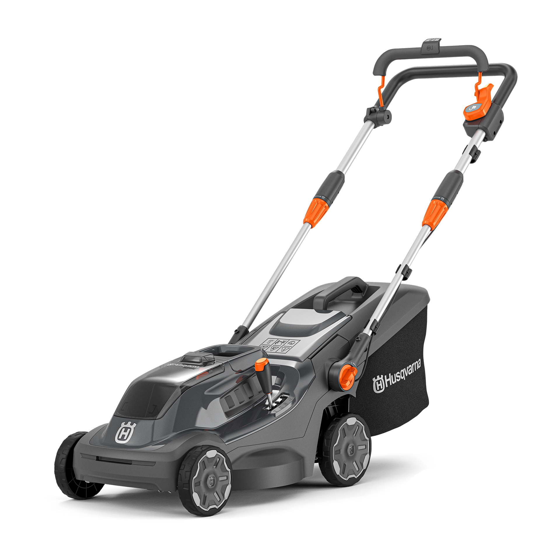 Husqvarna Aspire™ LC34 Batterigräsklippare med batteri och laddare