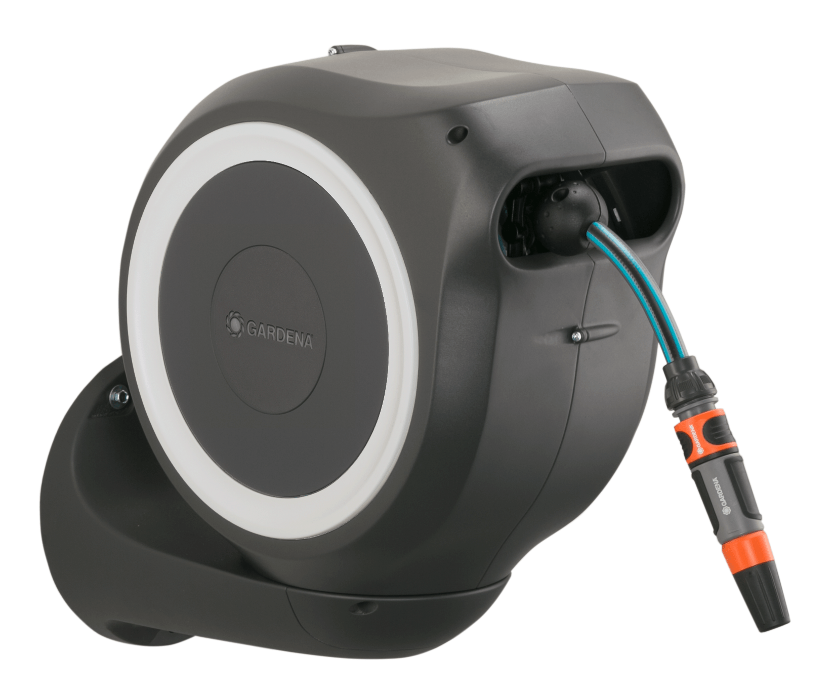 Gardena Väggslangbox RollUp S (15m) Vit