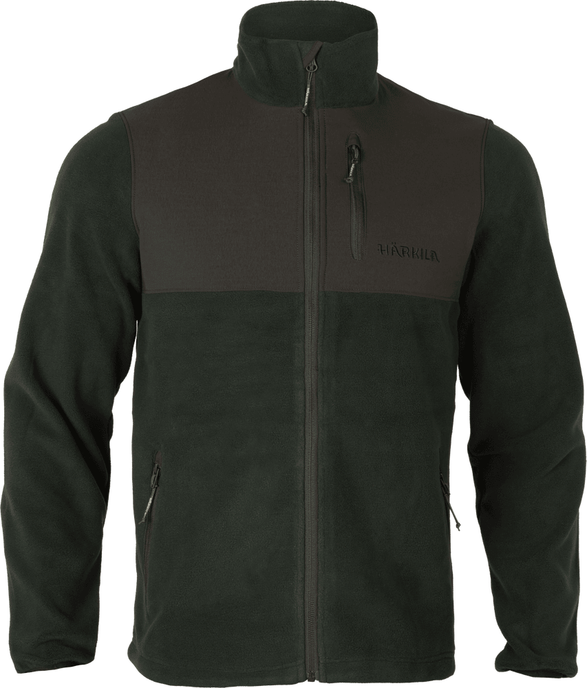 Härkila Fjell fleece jakke Herre Jet set/Meteorite
