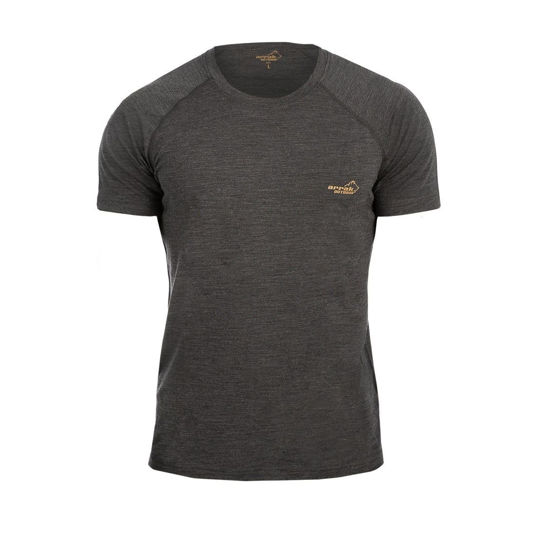 Arrak Outdoor Awesome wool tee M Anthracite