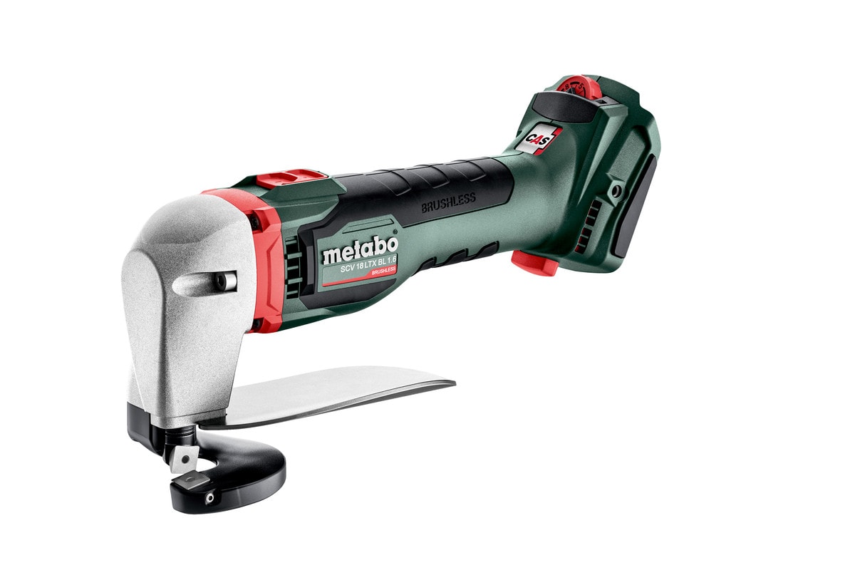 Metabo Akku-Blechschere SCV 18 LTX BL 1.6, Karton