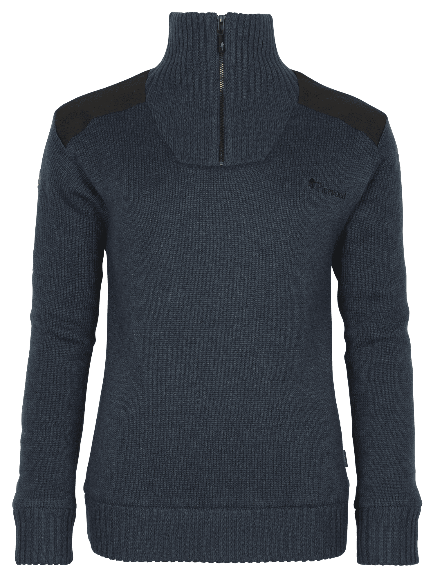 Pinewood Hurricane Tröja Dam Dark Navy Melange