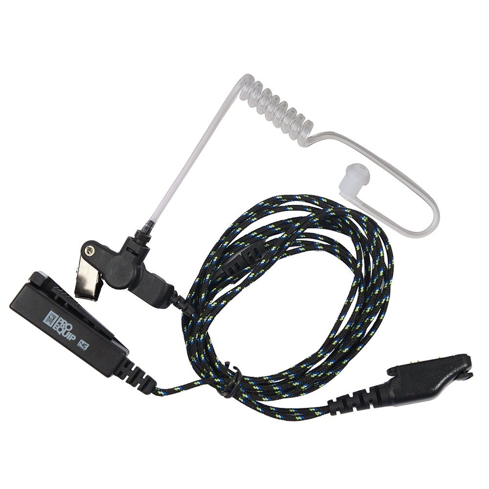 ProEquip PRO-P285 SC Tygkabel med mik/PTT, luftslang
