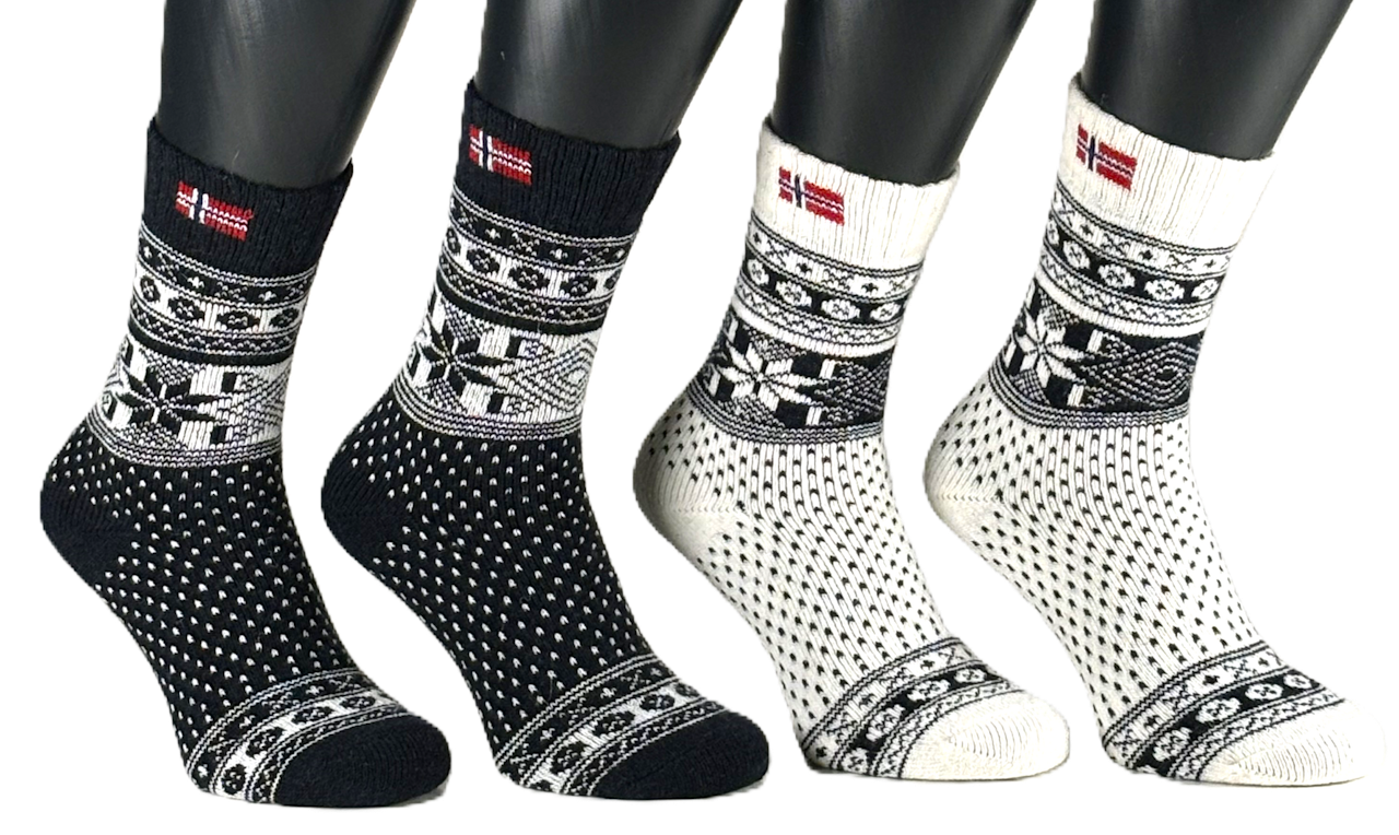 Zokks Polarstrumpa Ull 2-pack