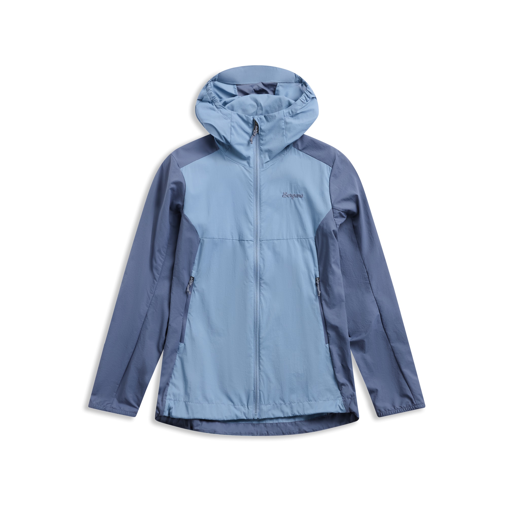 Bergans Rabot Windbreaker Jacka Dam Elemental Blue/Granite Blue