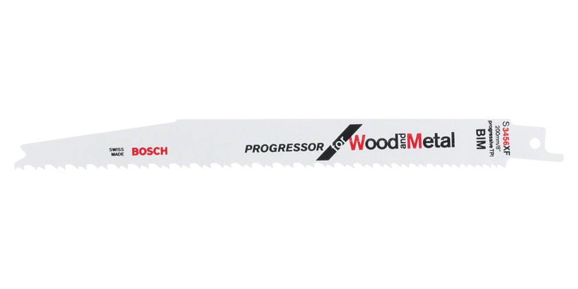 Bosch Tigersågblad trä/metall S3456XF 200 mm 25-pack