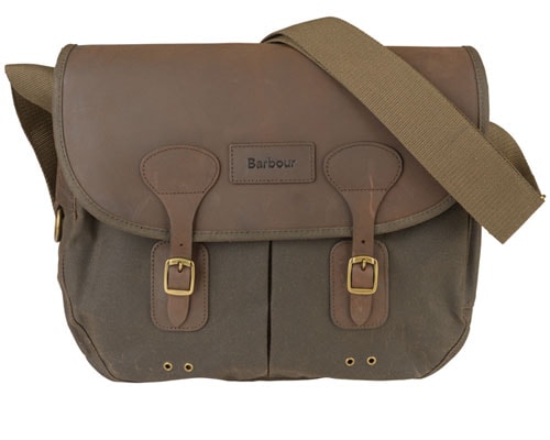 Barbour Wachs-Leder Tarras Tasche