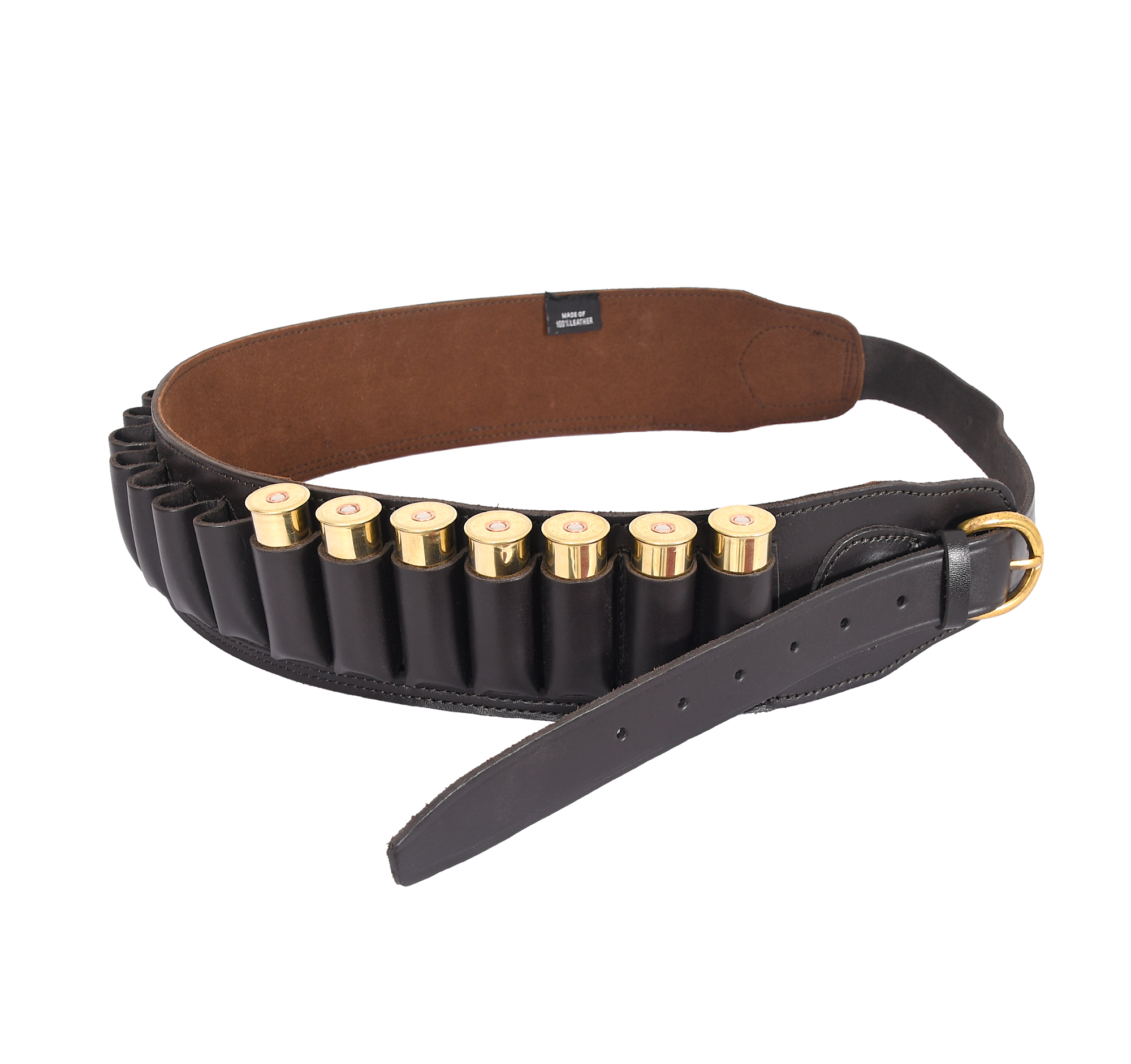 5etta Patronbälte Läder Kal 12