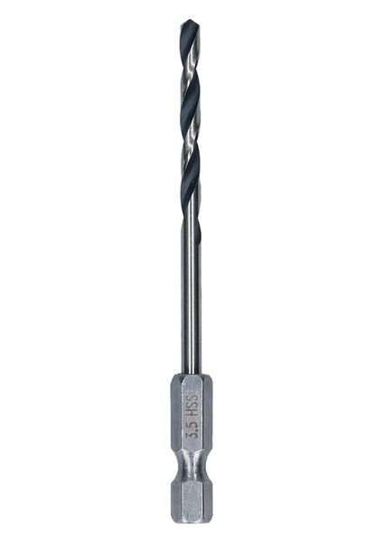 Bosch Metallborr PointTeQ Hex HSS-R 3.5mm med 1/4'' sexkantfäste