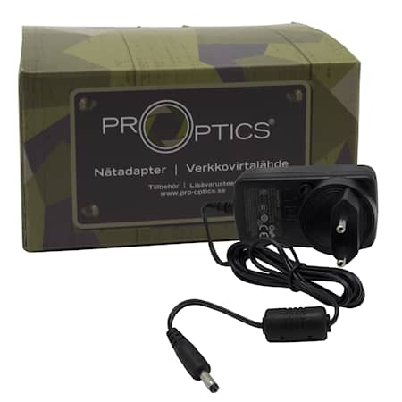 Pro-Optics strømadapter