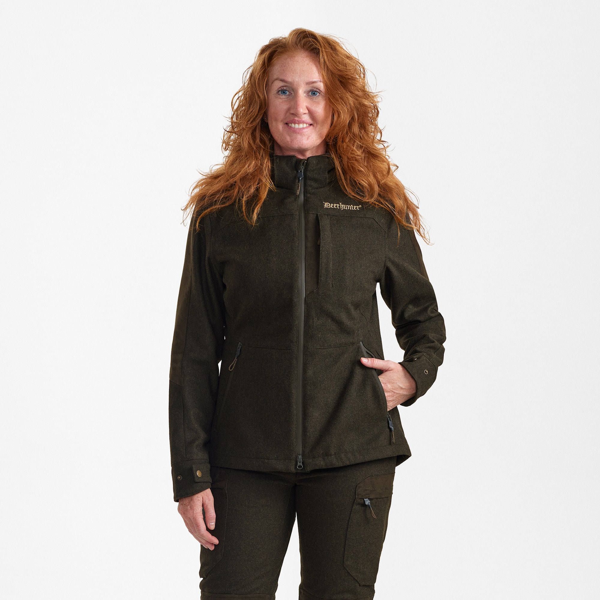 Deerhunter Lady Tatra Active Jacke Damen Loden Wood