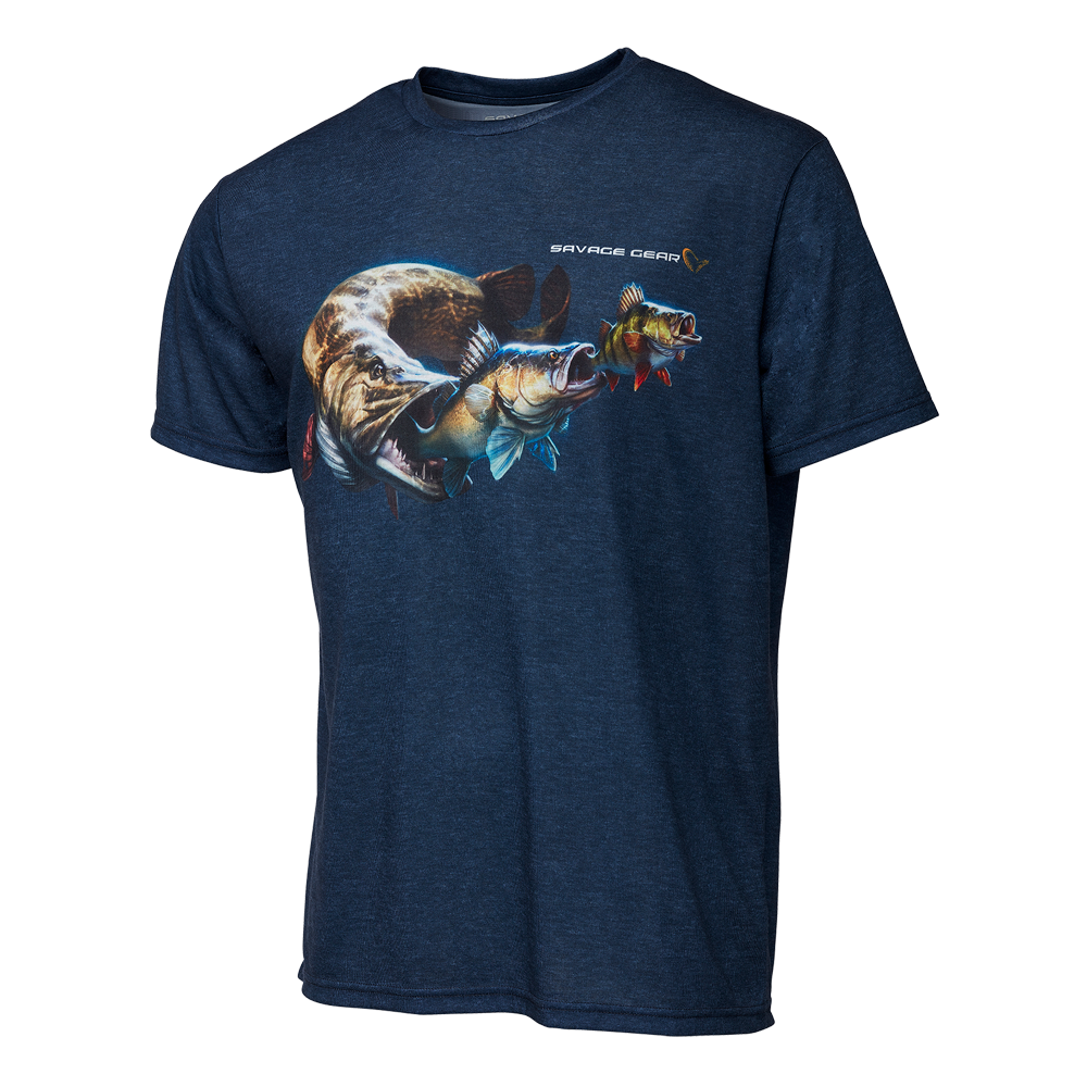 Savage Gear Cannibal Tee Blue