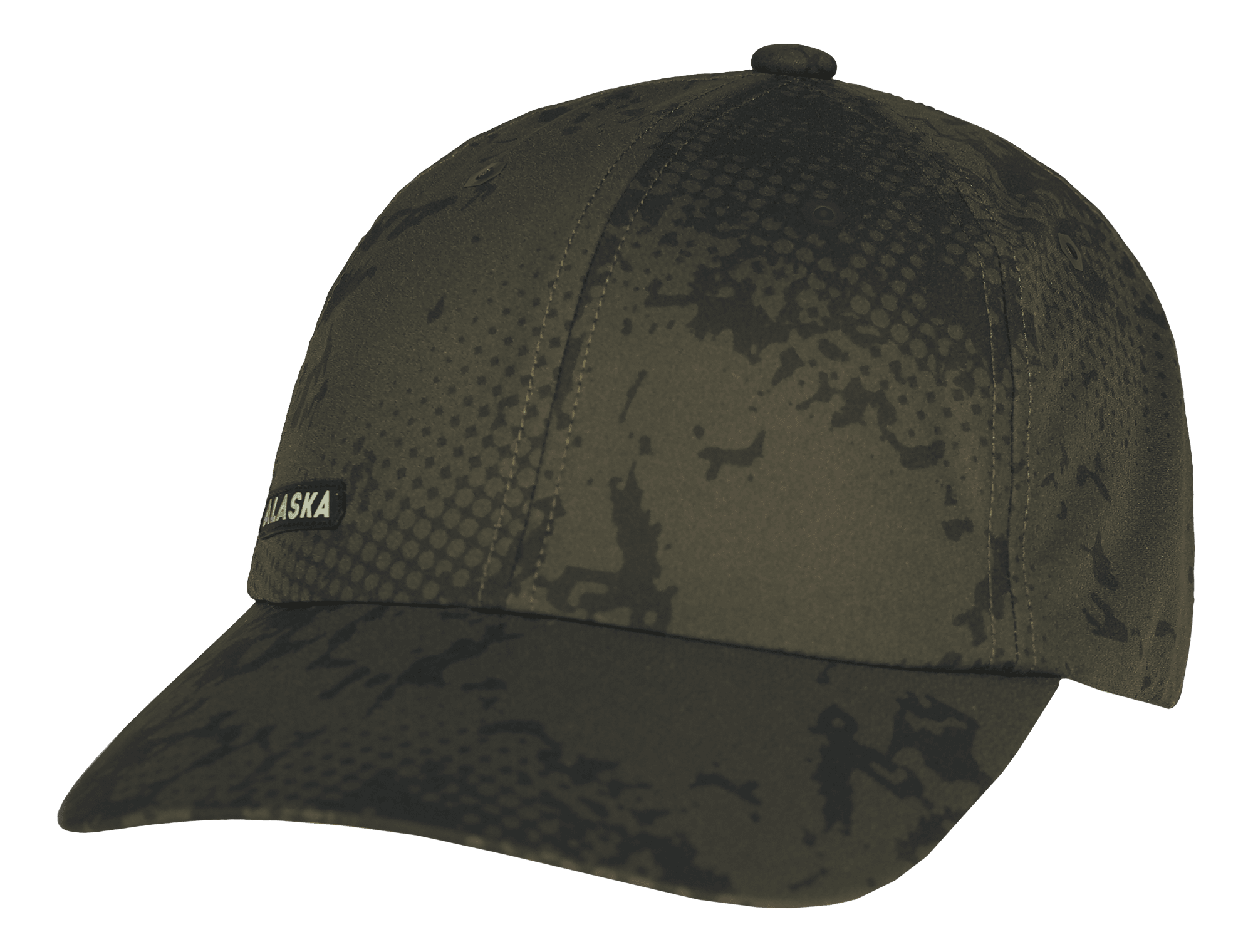 Alaska 1795 Chaser Stretch Cap Night Green Blur