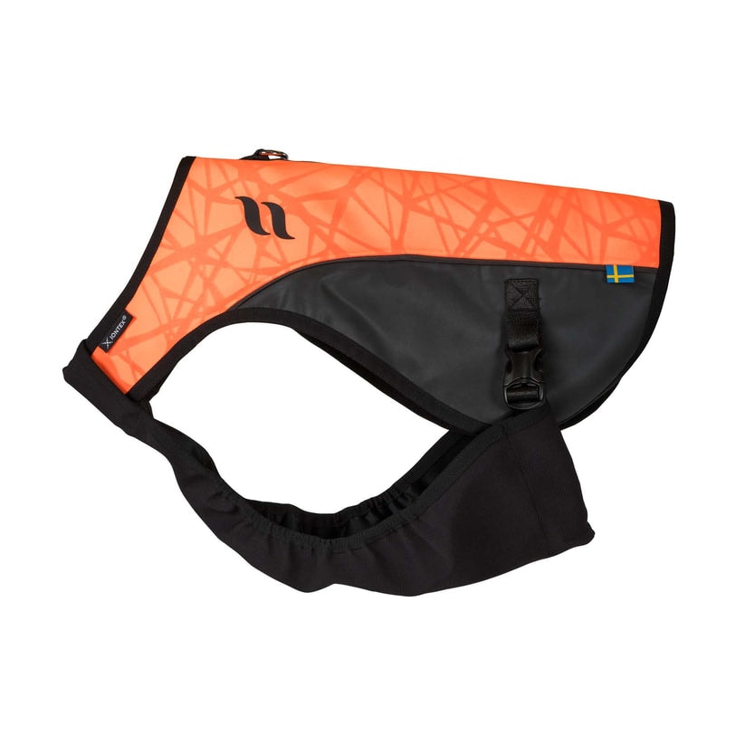 Back on Track Trakk 2.0 Visibility hundevest med brystbeskyttelse, orange