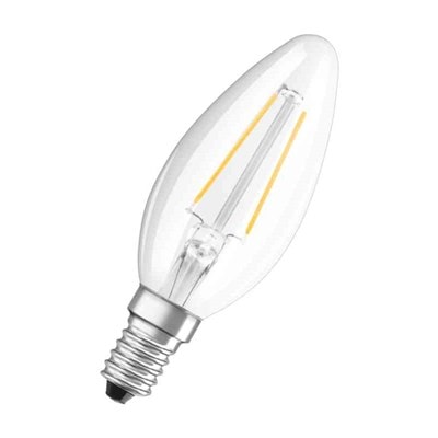 Osram Ledlampa Kron (15) E14 KLAR 827 CL B