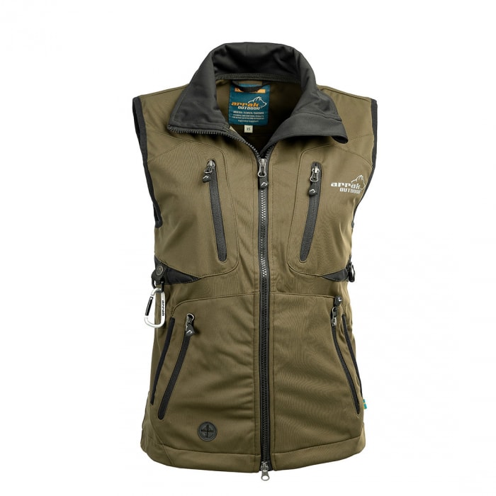 Arrak Outdoor Softshellvest Acadia W Olive