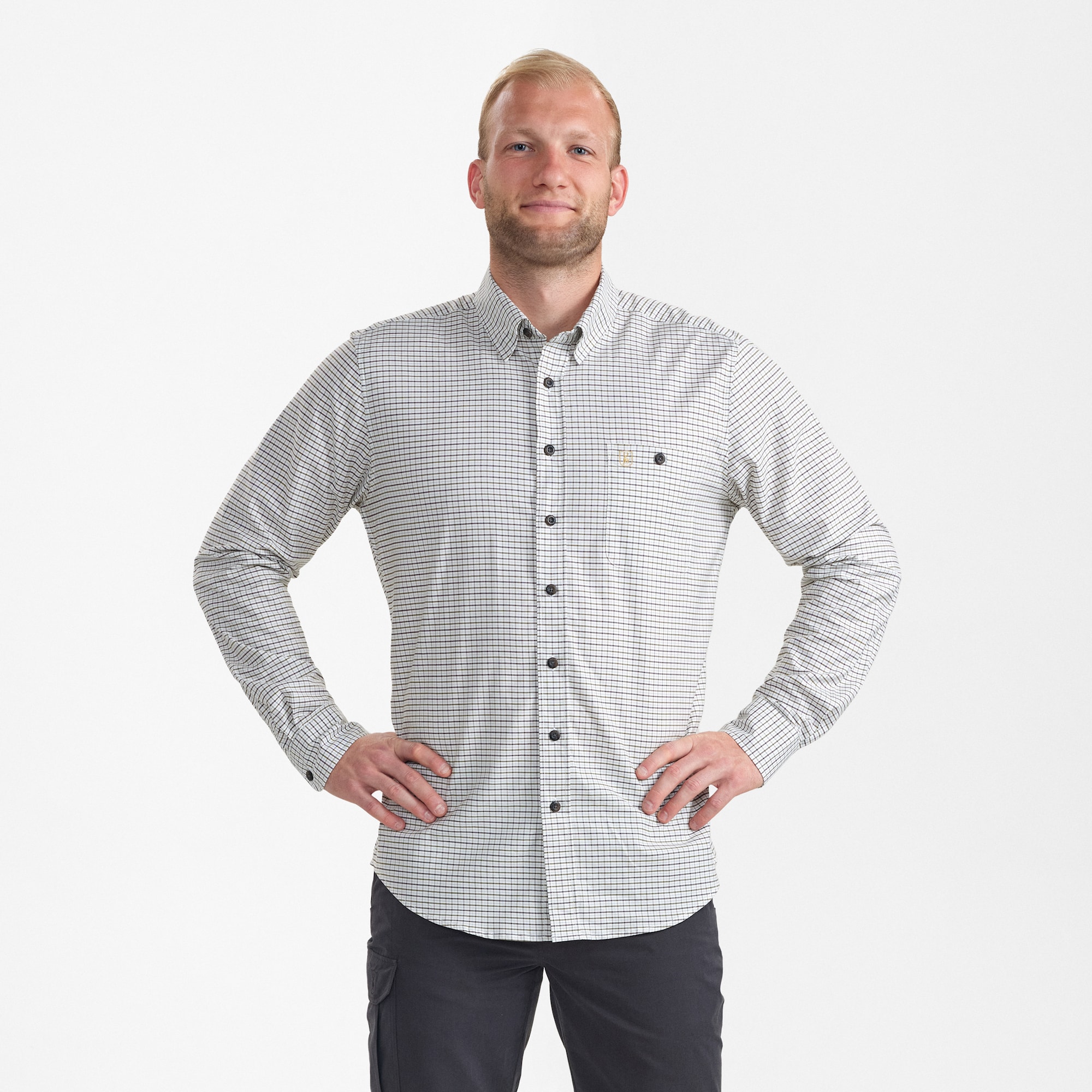 Deerhunter Samuel Shirt Green Check 43/44