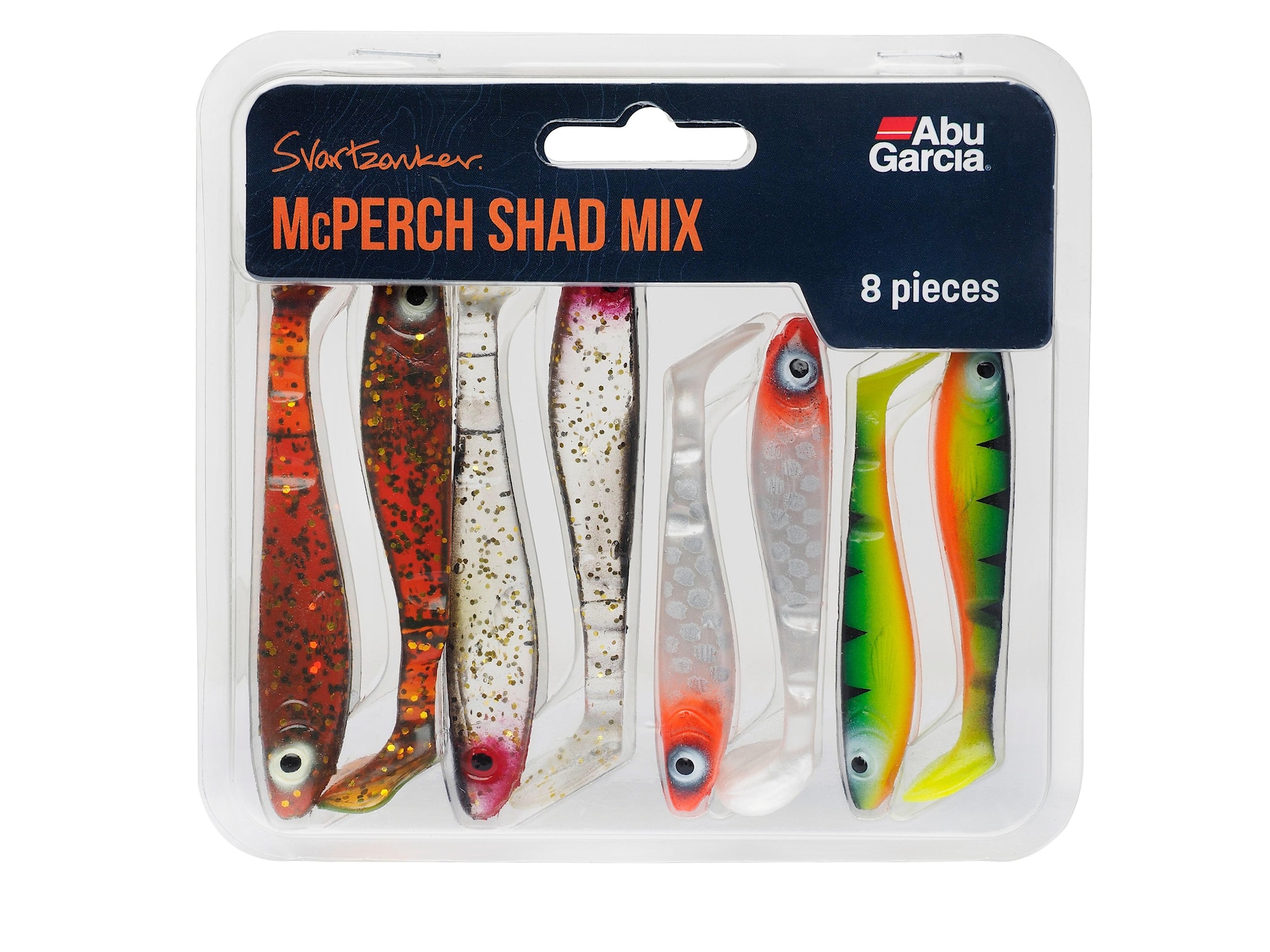 McPerch Shad Mix 8pcs