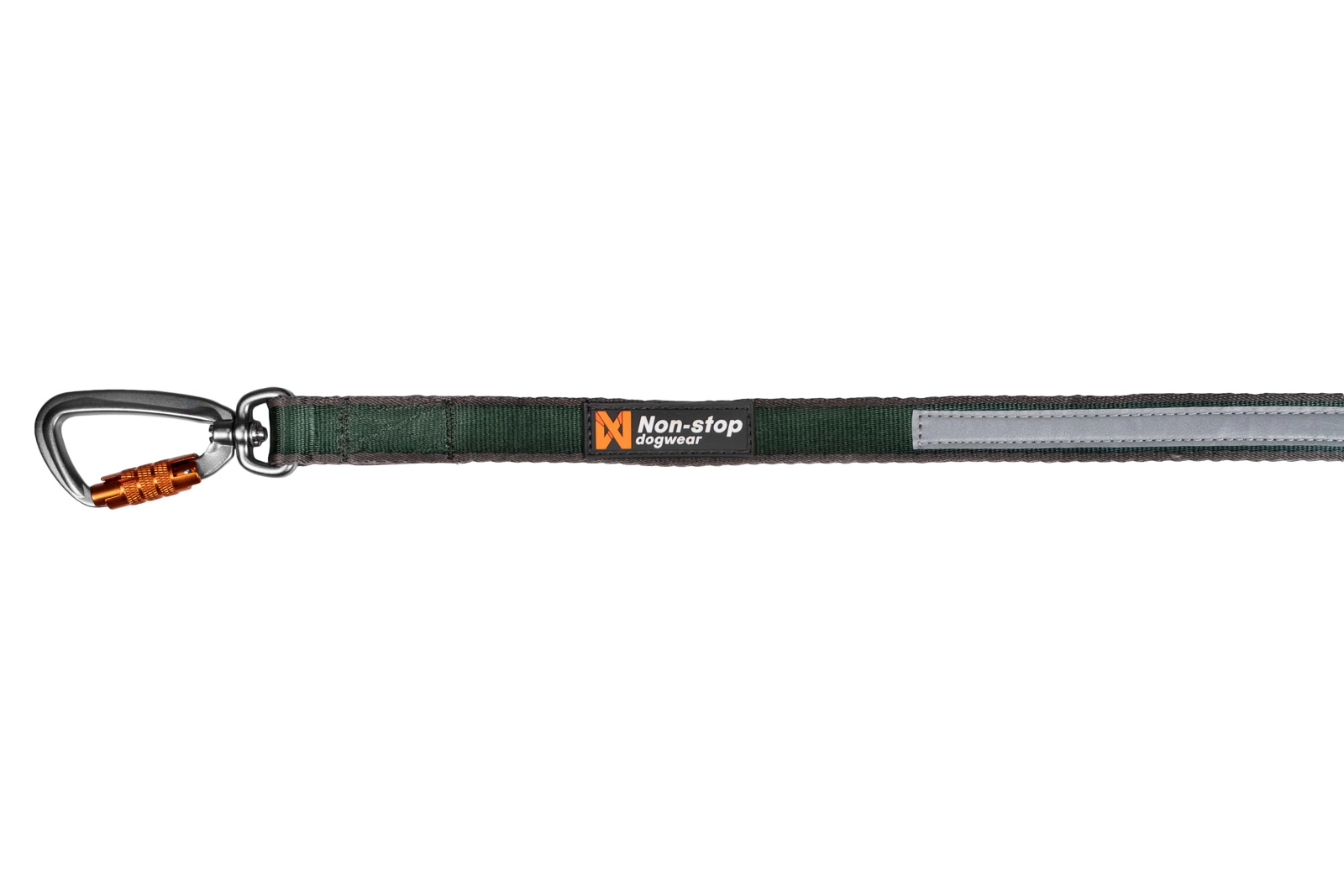 Non-Stop Dogwear Move leash, green, 20mm/1.7m -