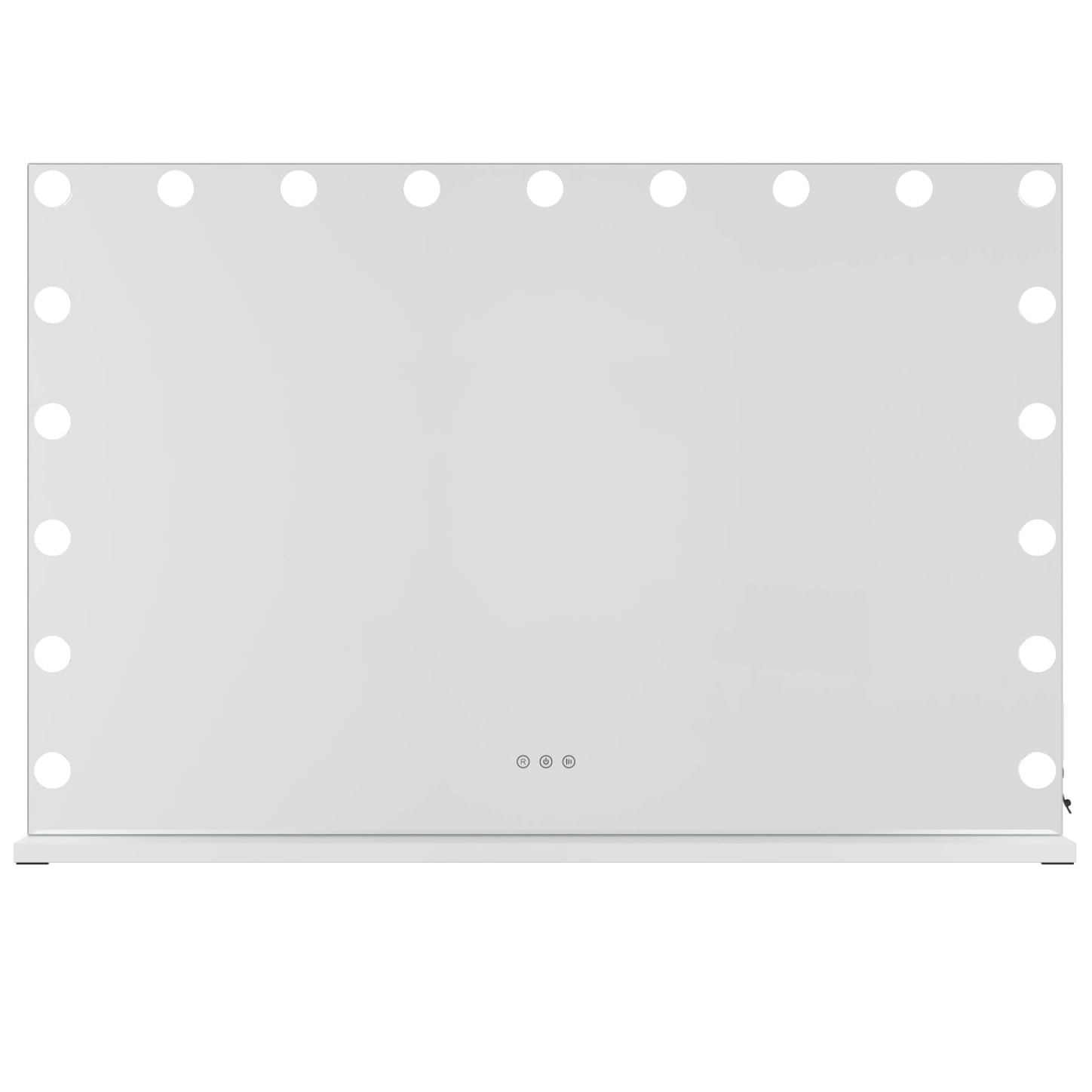 Lumio Lights Hollywood LED-spegel 100x65cm