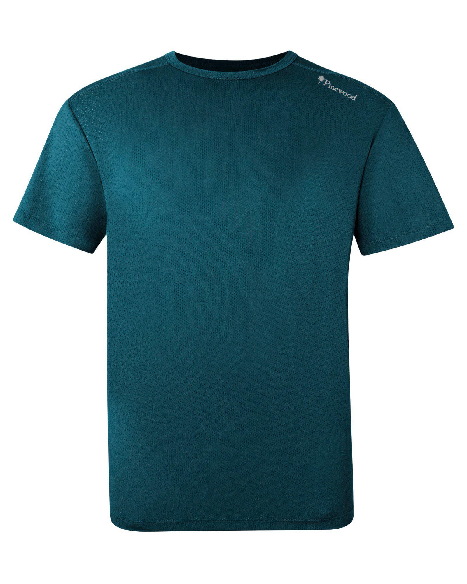 Pinewood Funktions T-Shirt Herr Dark Teal Blue
