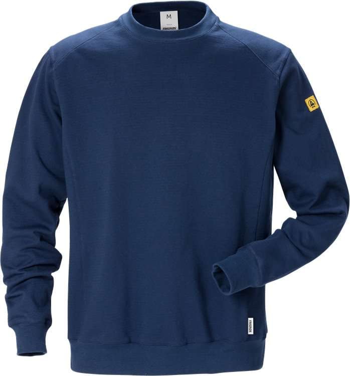 Fristads Sweatshirt ESD 7083 XSM Mörk marinblå 3XL