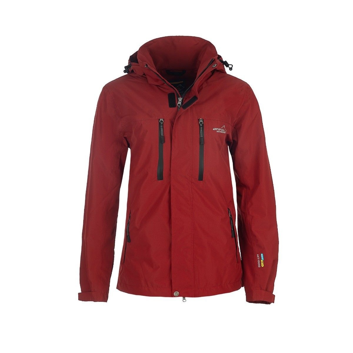 Arrak Outdoor Arrak Rain jacket W Dark red 2XL -