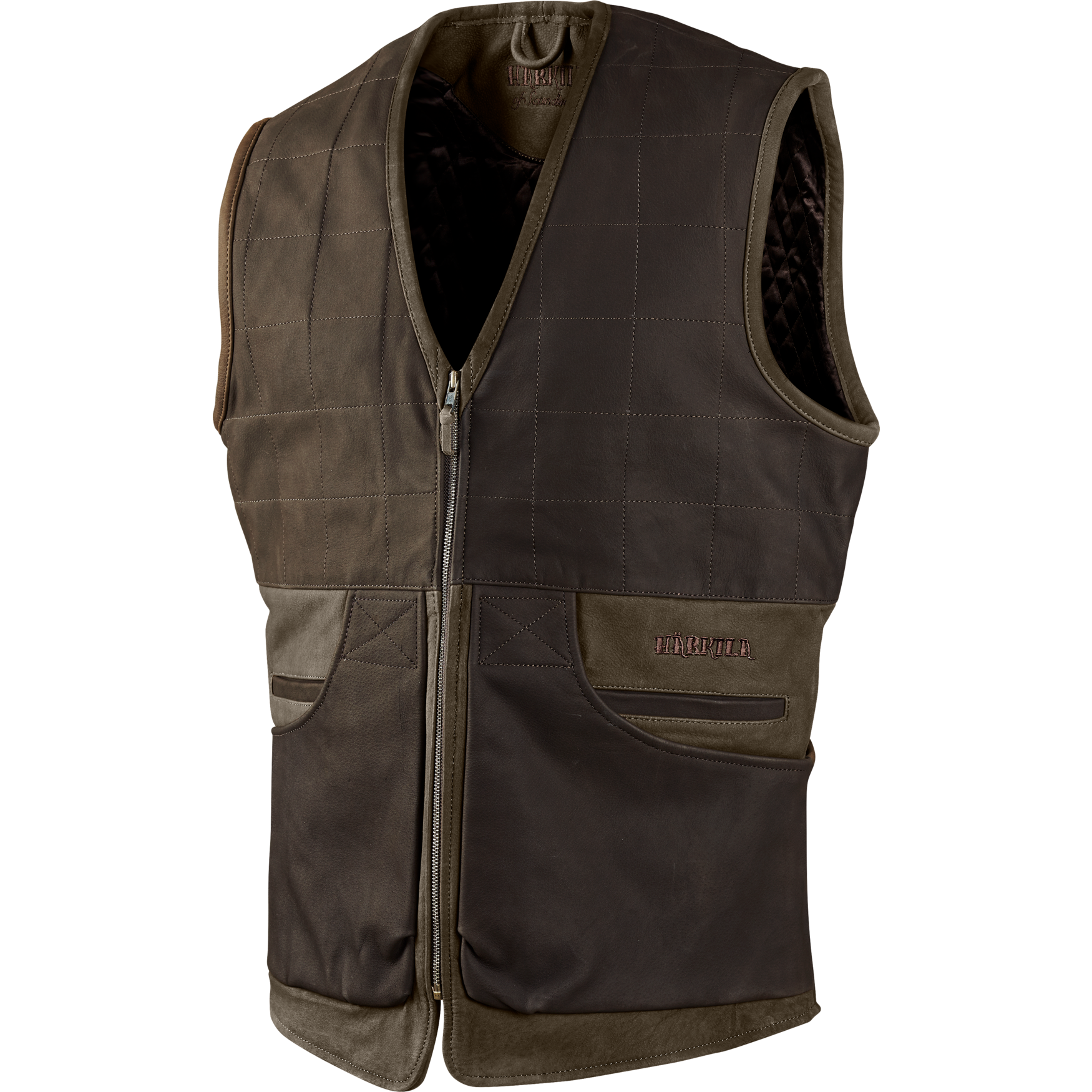 Härkila Angus Vest Herre Green/Brown