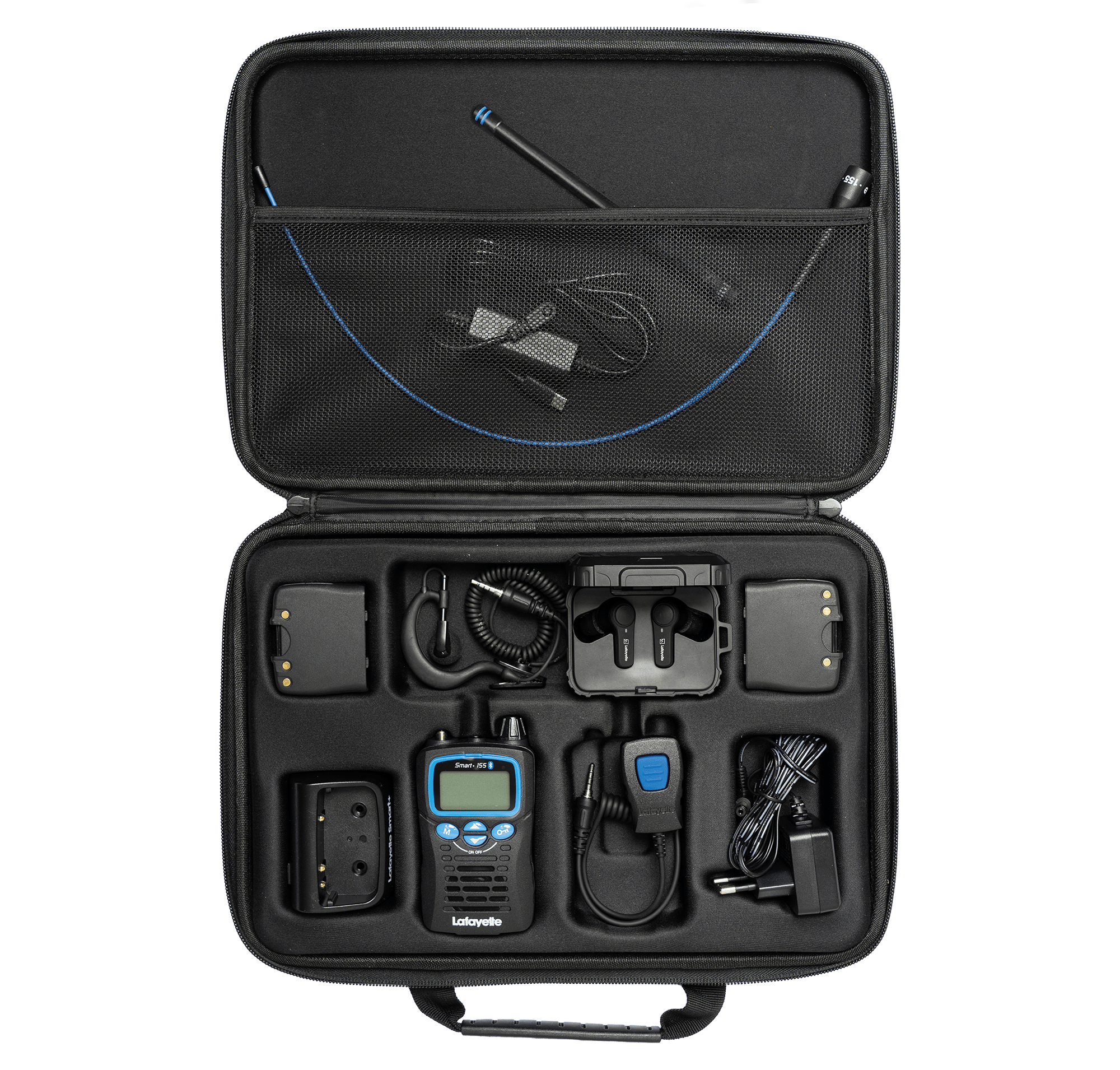 Lafayette Smart+ 155MHz Ultimate-Paket BT Jagdfunkgerät inkl. BT Hearpods