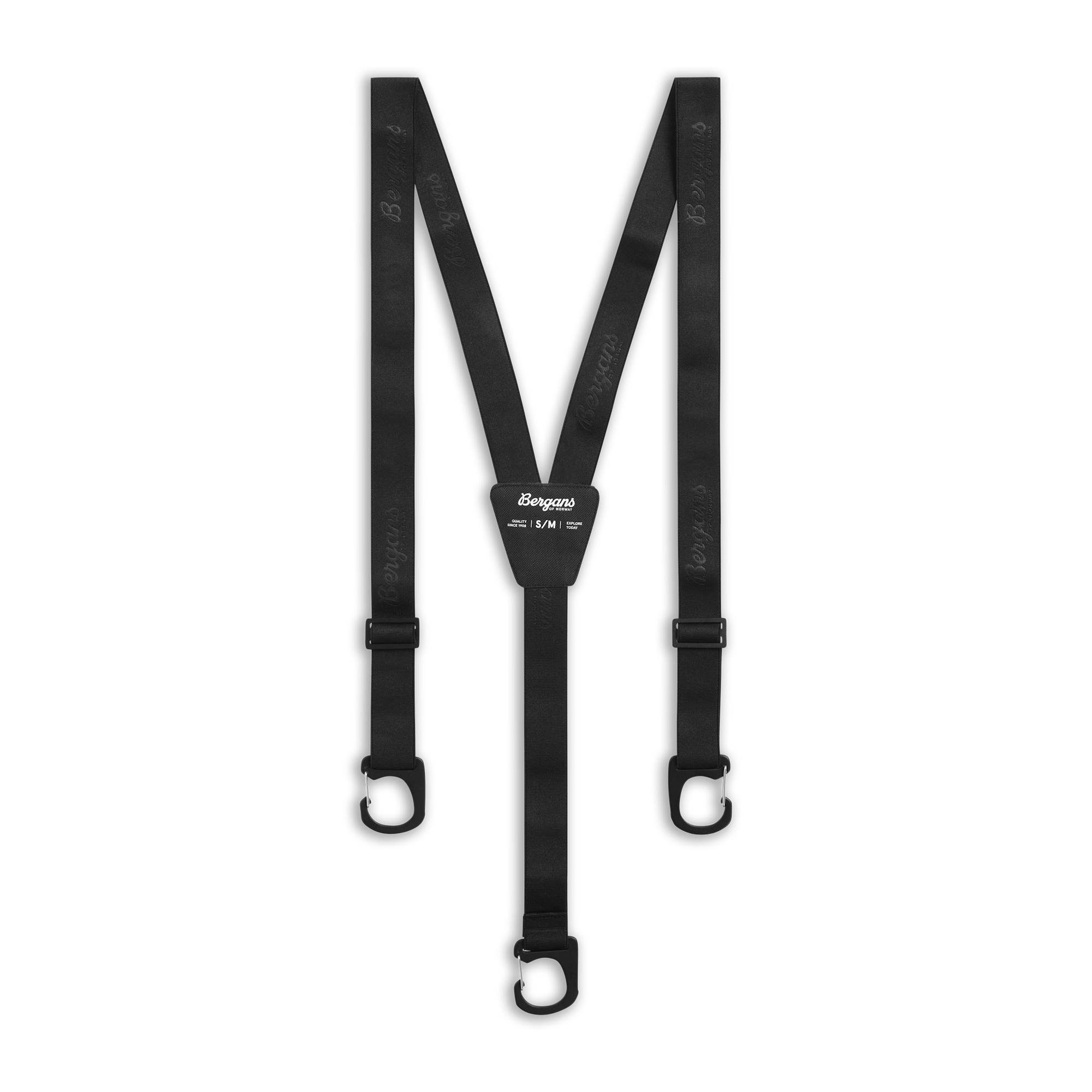 Bergans Beltloop Hängslen för bälteshällor Black