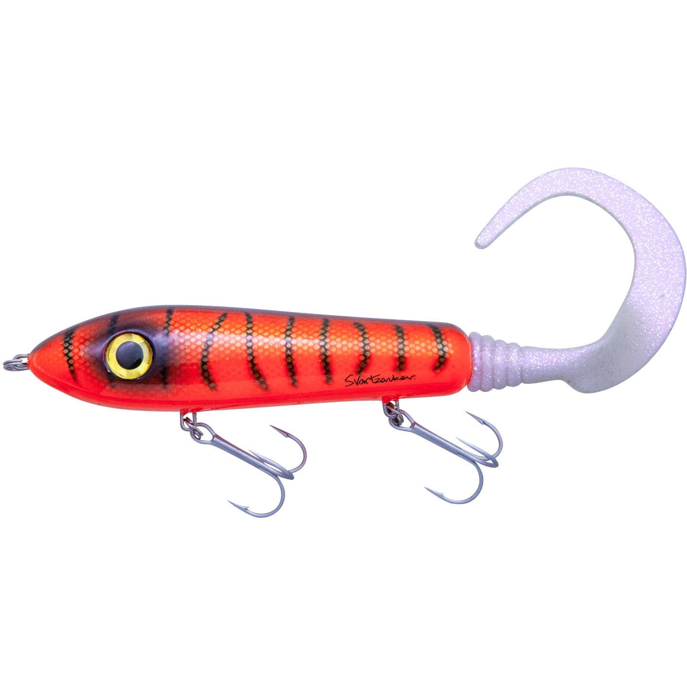 Svartzonker McTail V1 26 cm Slow Sink Red Tiger