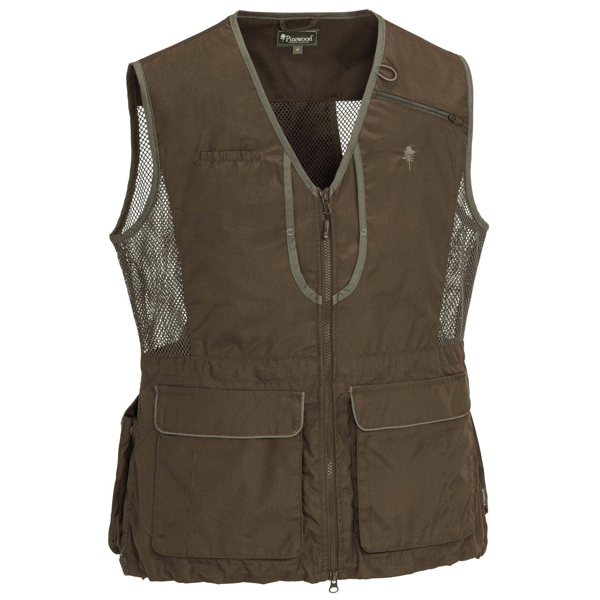 Pinewood Dog Sports 2.0 Väst Dam Suede Brown/Dark Olive XS