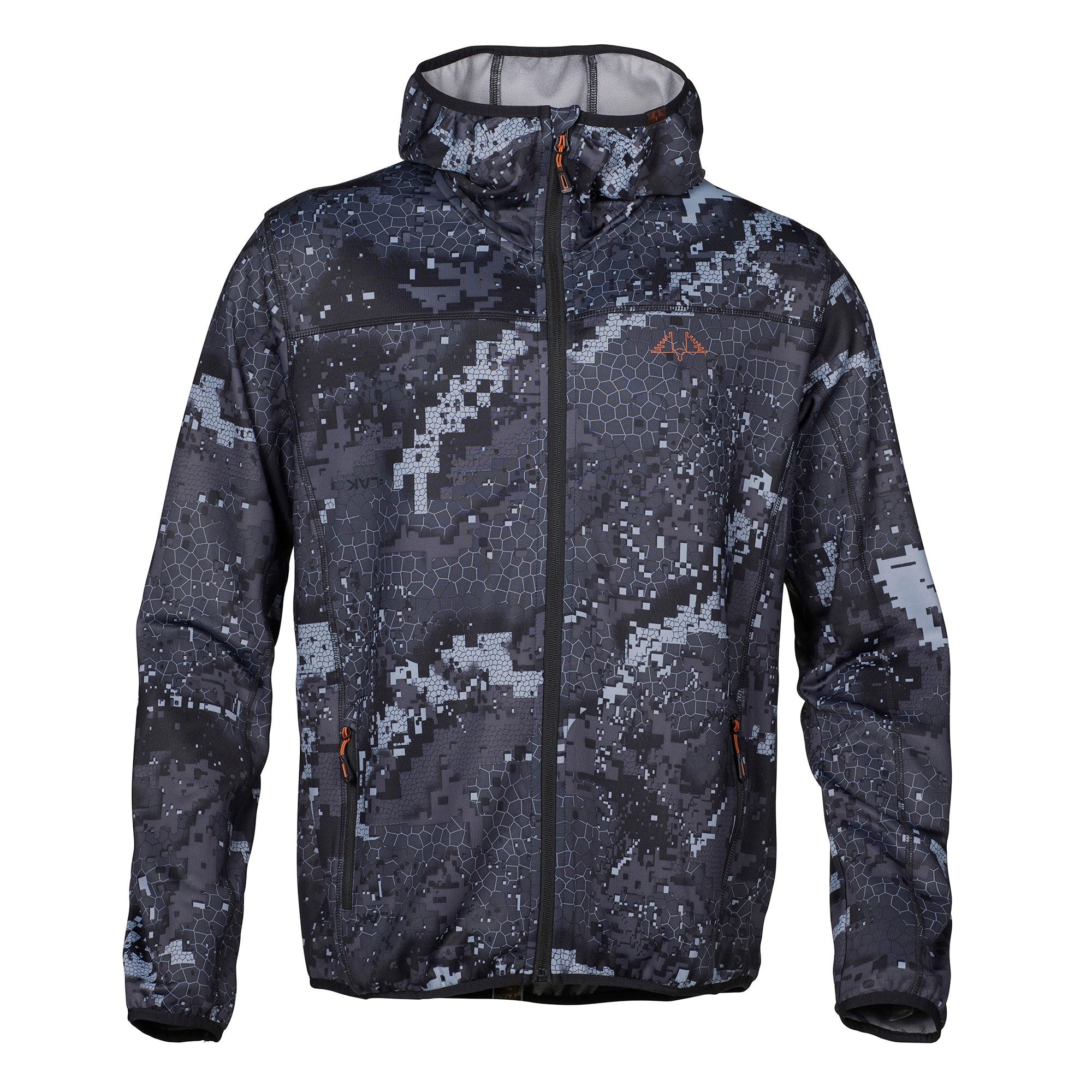 Swedteam Alpha Full Zip Sweater Men Desolve Blak