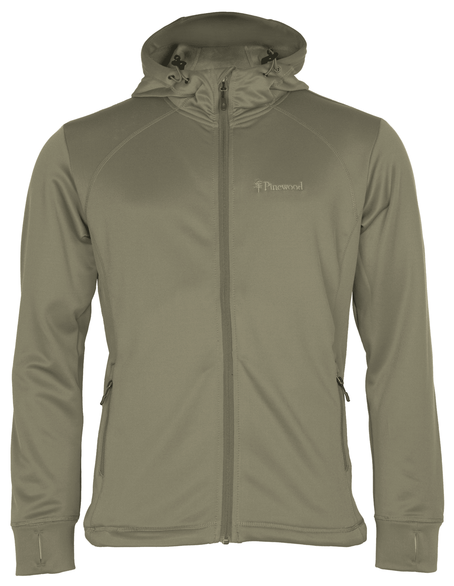 Pinewood Finnveden Hoodie Herr Mid Khaki