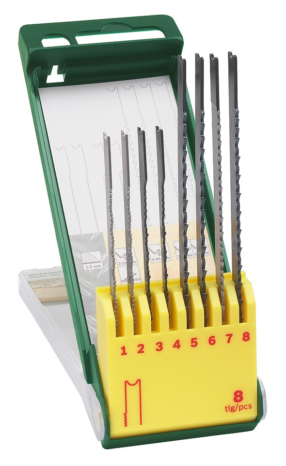 Bosch Sticksågbladsats U PL trä & metall 8-pack