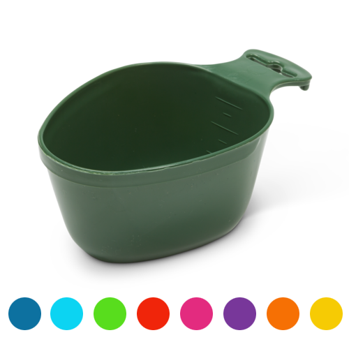 Kåsa Oval 3 dl, Findes i seks forskellige farver.