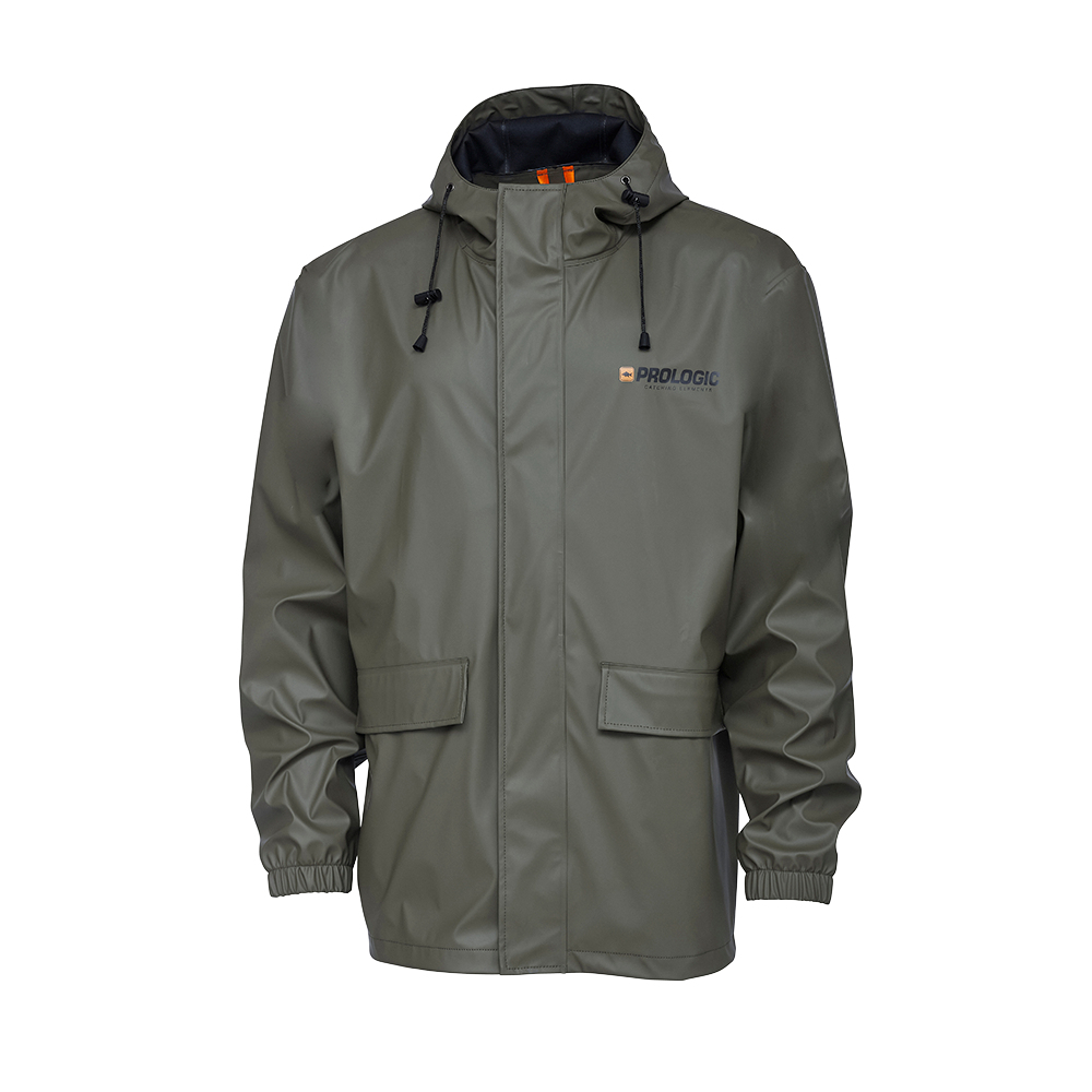 Rain Jacket Bark Green