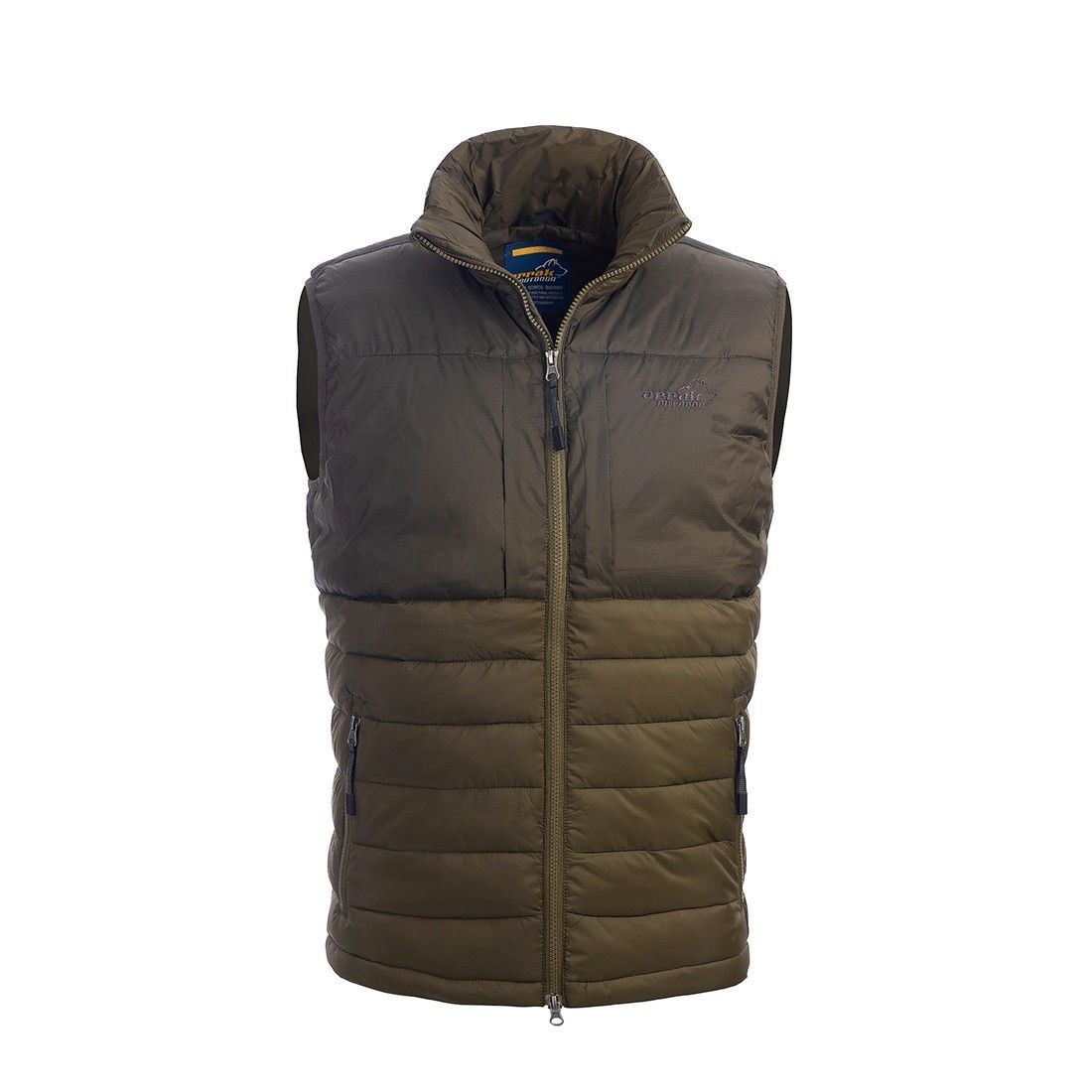 Arrak Outdoor Warmy Vest Herre Olivengrøn