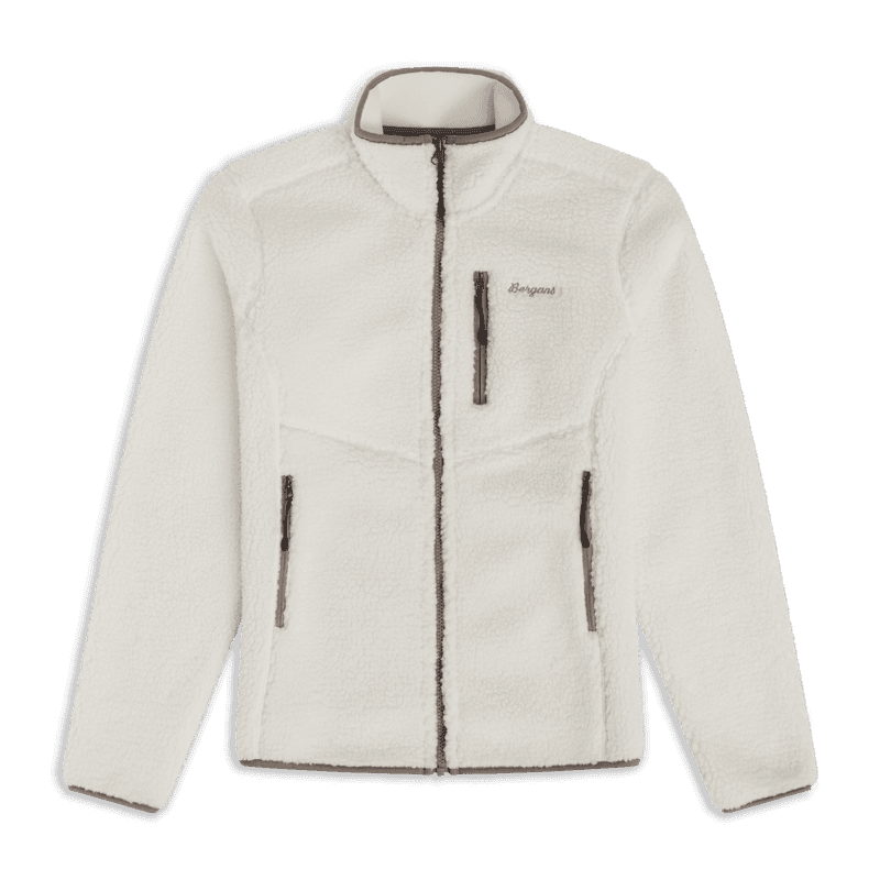 Bergans Lunnan Pile Fleece Jacket Women Vanilla White
