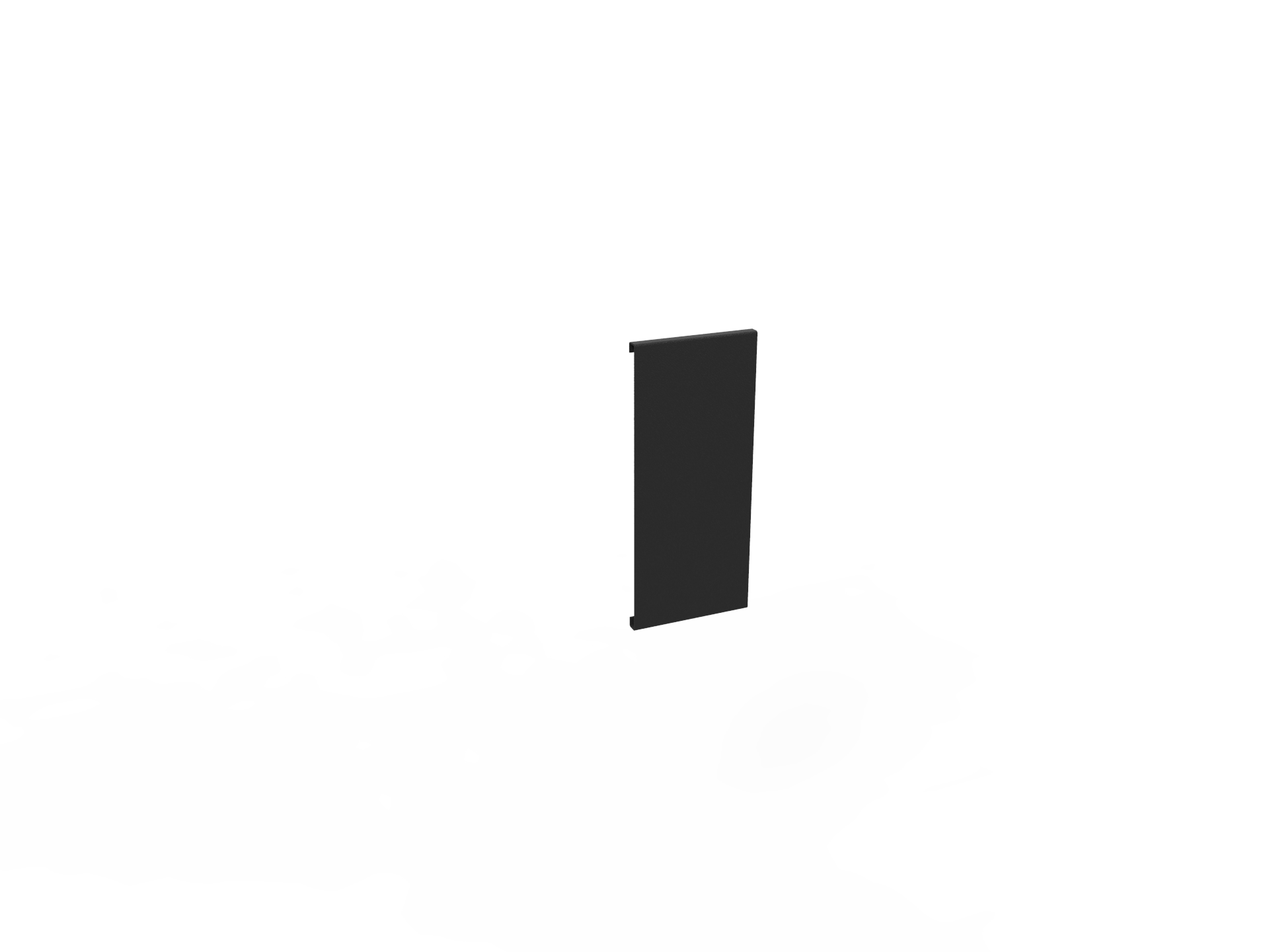 Flexigarden Planteringskant Svart 120 mm Skarvplåt