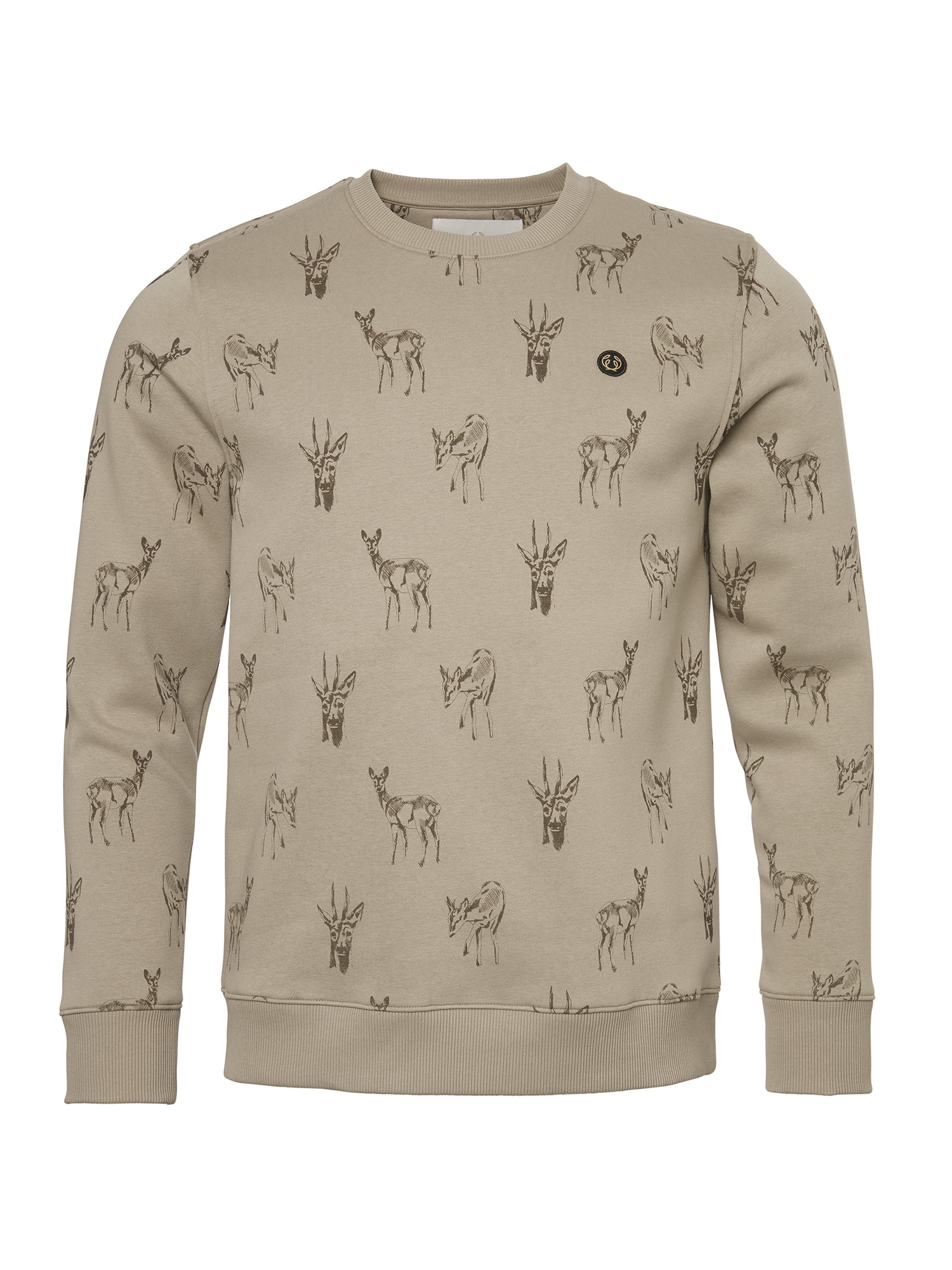 Chevalier Deer Sweatshirt Close up Deer Herr  XL