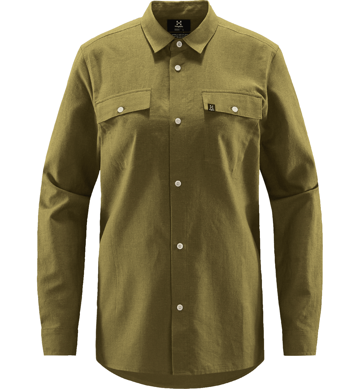 Haglöfs Curious Hemp Shirt Olive Green Women