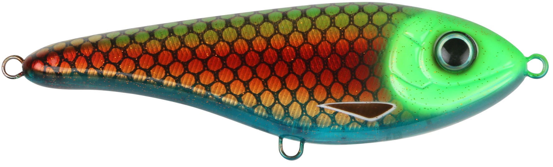 Buster Jerk Sinking 15 cm Green Mean - utgången -