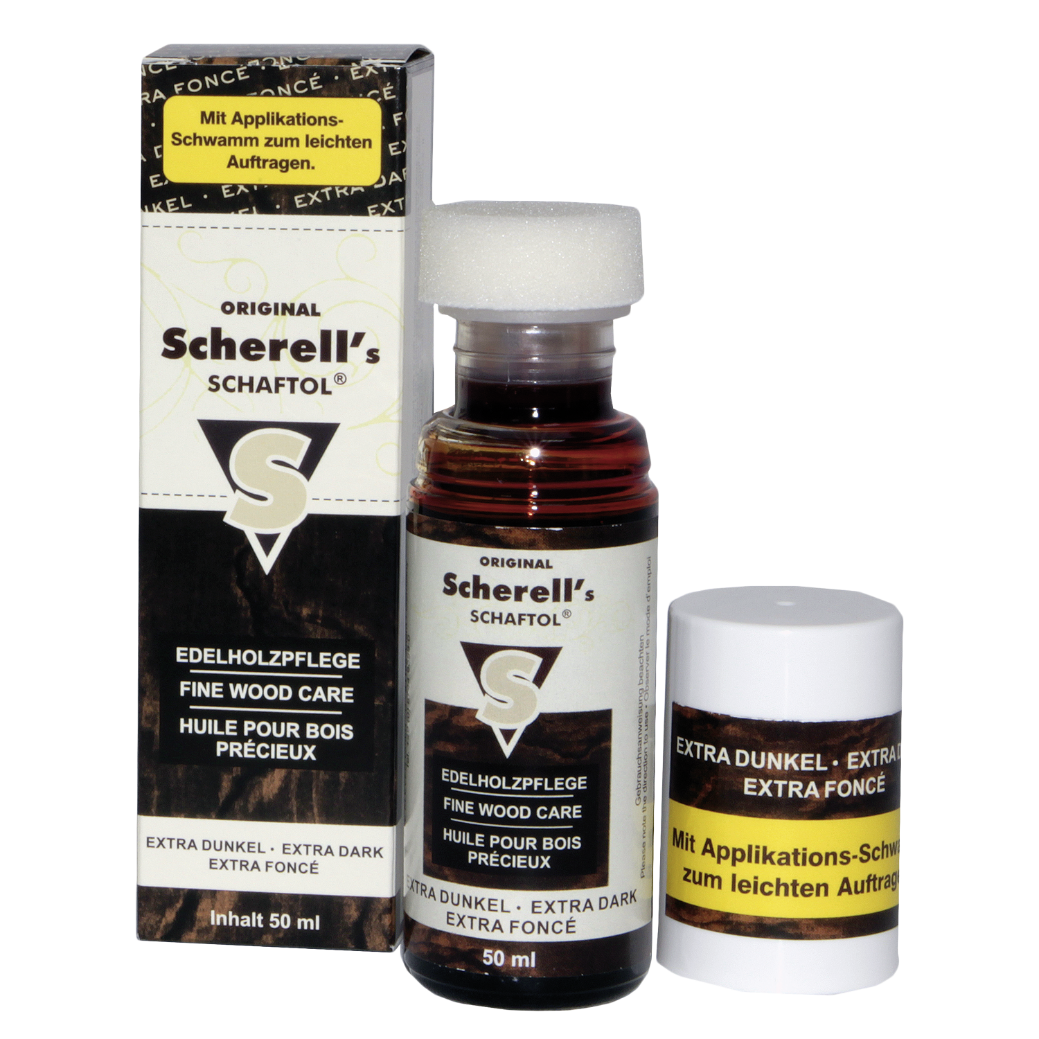 Scherells Stockolja 50ml Xtra mörk