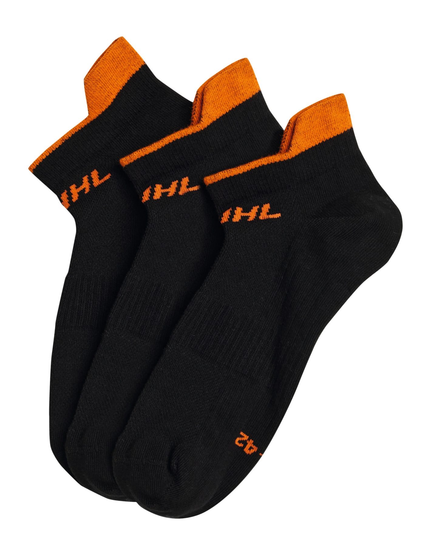 Stihl Socken Sneaker Schwarz 3er-Pack