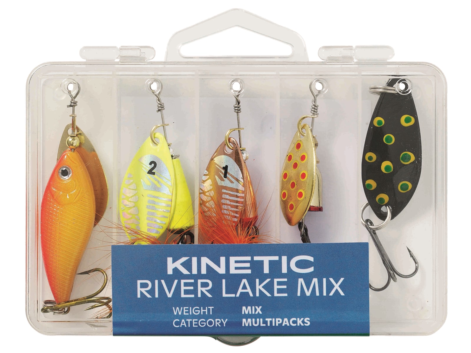 Kinetic Skeddrag River Lake Mix 5st