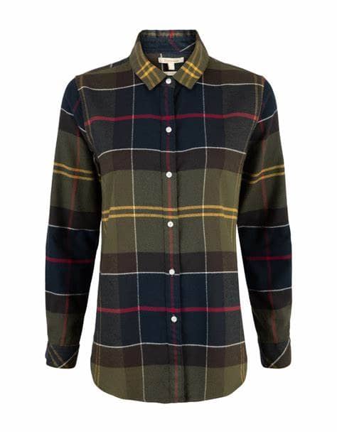 Barbour Anna Shirt Classic Tartan Dam