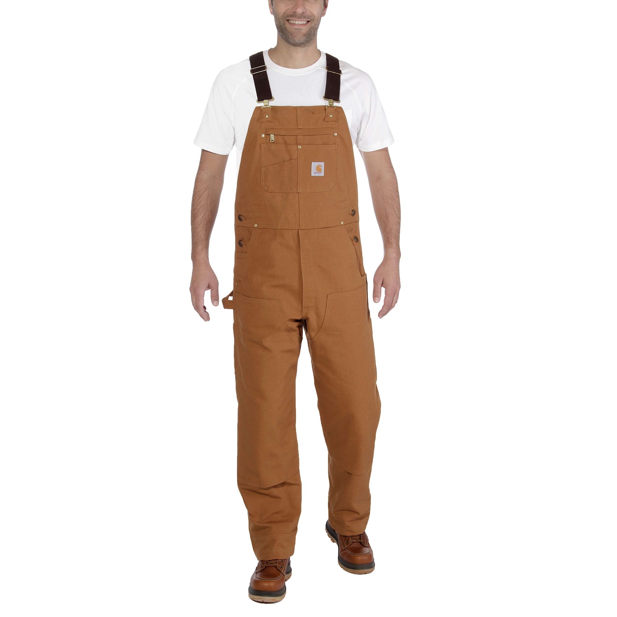 Carhartt Bib Suspender Pants Herre Carhartt® Brun